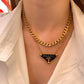 DRIP JEWELRY Necklaces Gold Rad Necklace