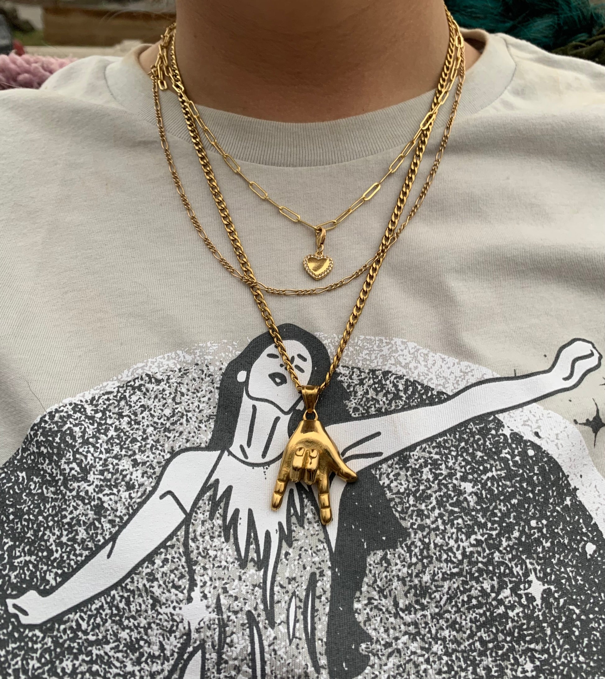 DRIP JEWELRY Necklaces I love you