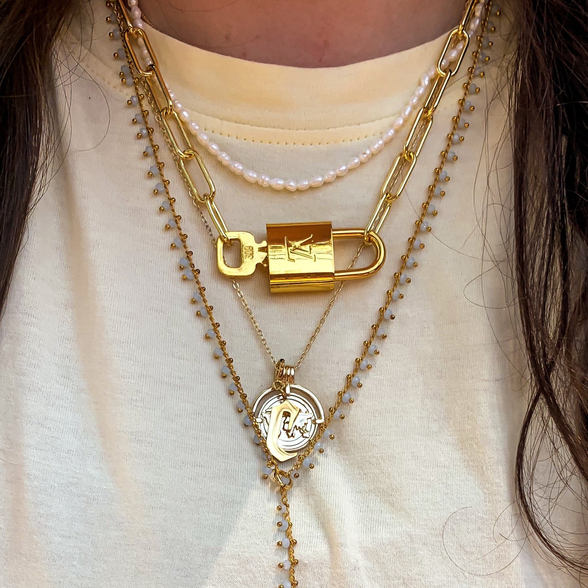 DRIP JEWELRY Necklaces Locked Up Necklace