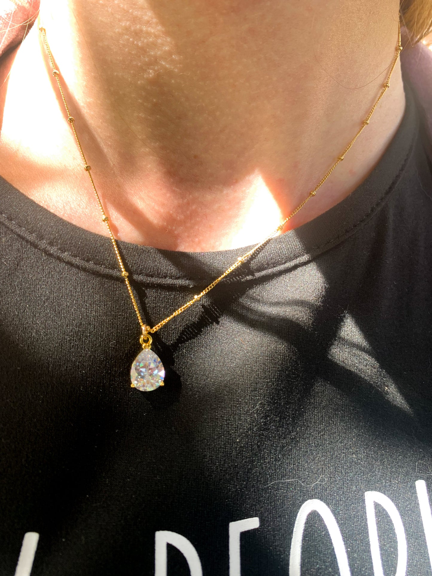 DRIP JEWELRY Necklaces Montey Tear Drop