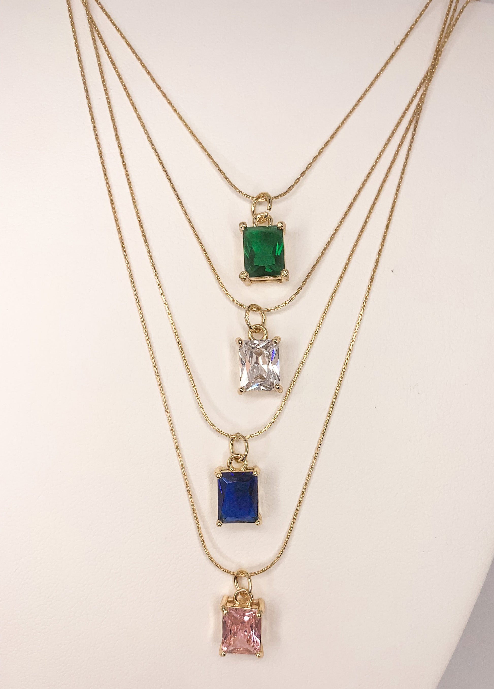 DRIP JEWELRY Necklaces 16 / Emerald Green REC DROP 2.0 — EVERYONE’S FAVORITE