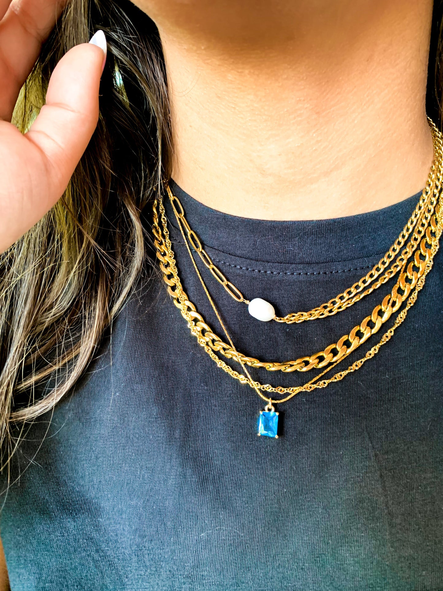 DRIP JEWELRY Necklaces 16 / Ocean Blue REC DROP 2.0 — EVERYONE’S FAVORITE