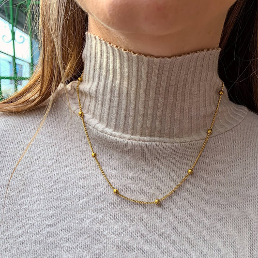 DRIP JEWELRY NECKLACES Thick Satellite Necklace