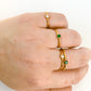 Drip Jewelry Ring Dainty Solitare Ring