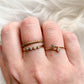 DRIP JEWELRY Rings 2 stone ring