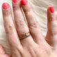 DRIP JEWELRY Rings 2 stone ring