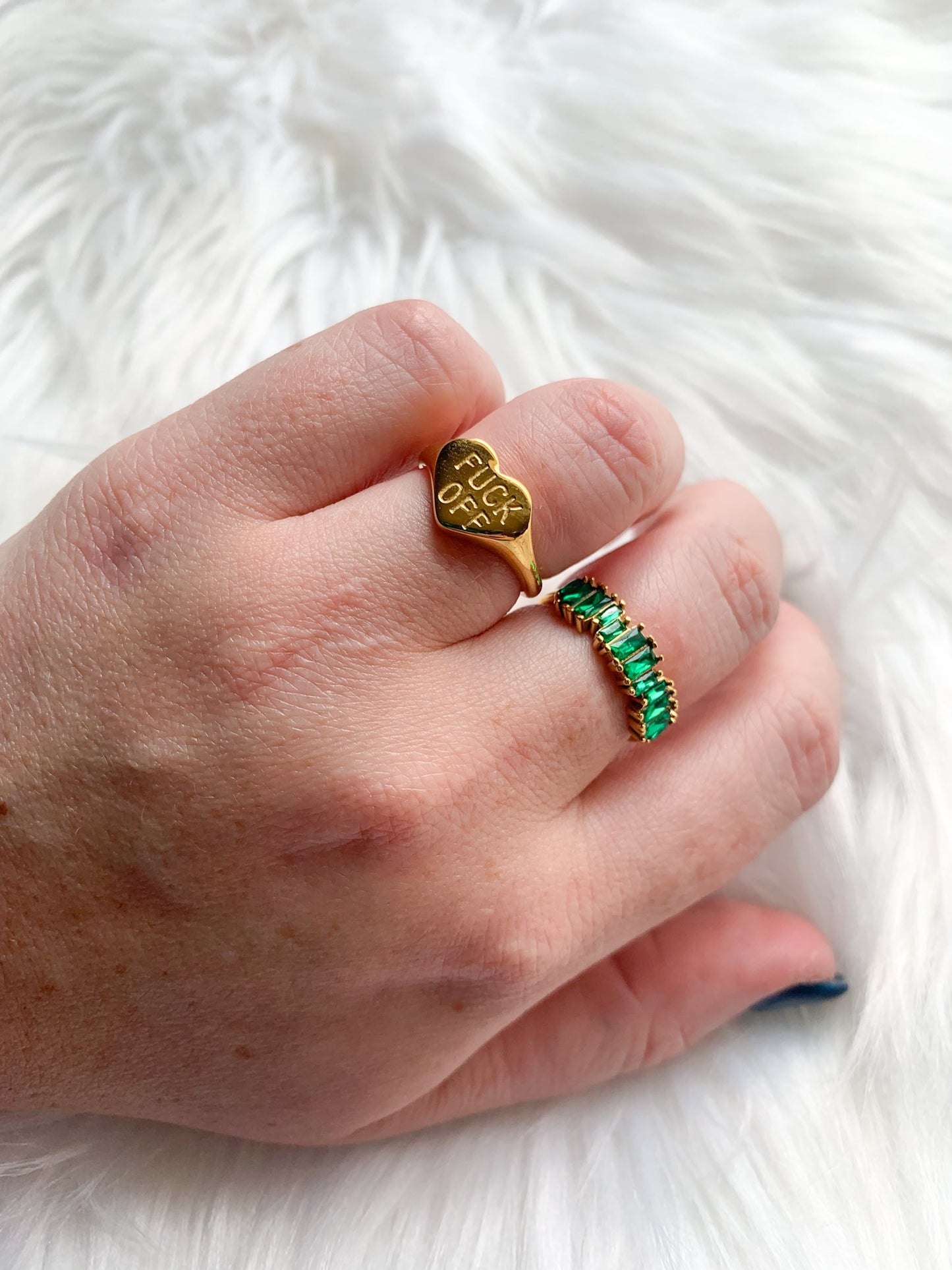 DRIP JEWELRY Rings F Off ring 2.0